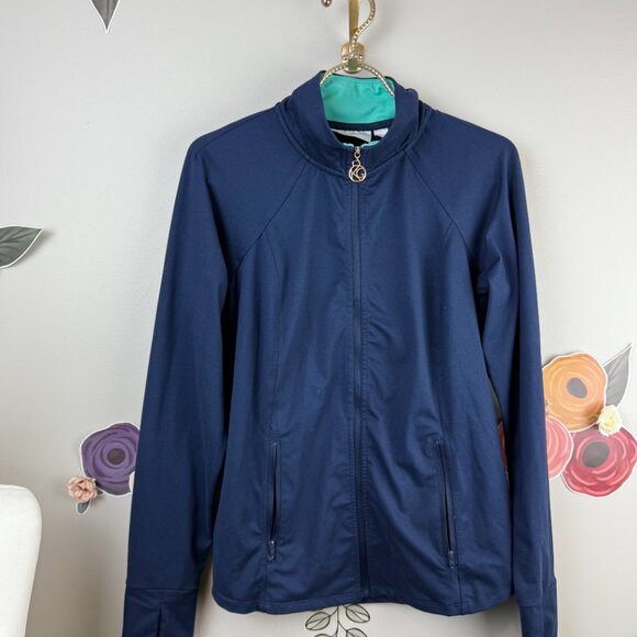 Belle by Kim Gravel Set - Full Zip Jacket & Long Sleeve Hooded Shirt - Size - XS - Picture 2 of 7